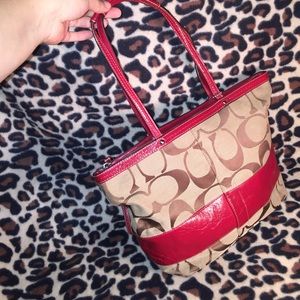 *Reserved*Small cute coach tote