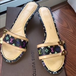 46% off Louis Vuitton Shoes - Louis Vuitton sneaker wedge monogram???????????? from Kimberly's closet on ...