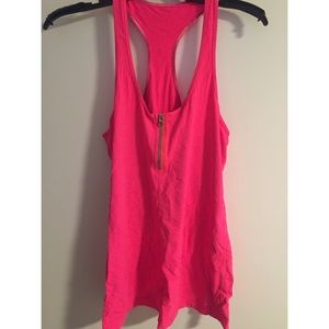 Lululemon racerback zipper tank