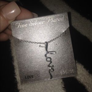 LOVE necklace from kohls never worn