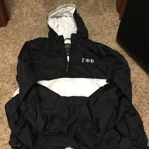 Sorority rain jacket