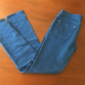 Married to the Mob Royal Blue Straight Leg Jeans