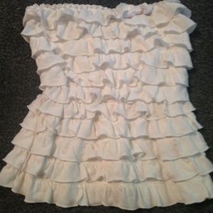 Hollister strapless tank!