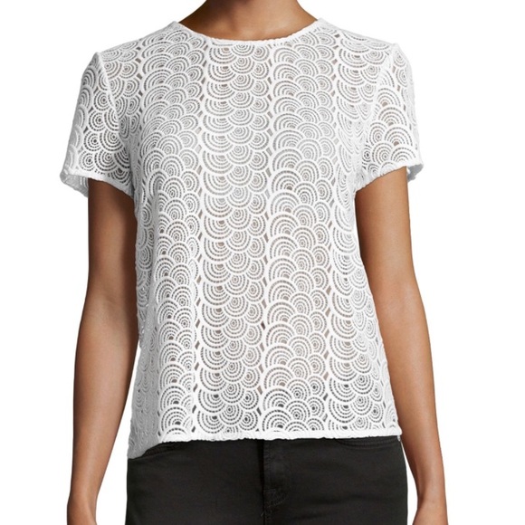 DVF Eyelet Top Sz 2 Top