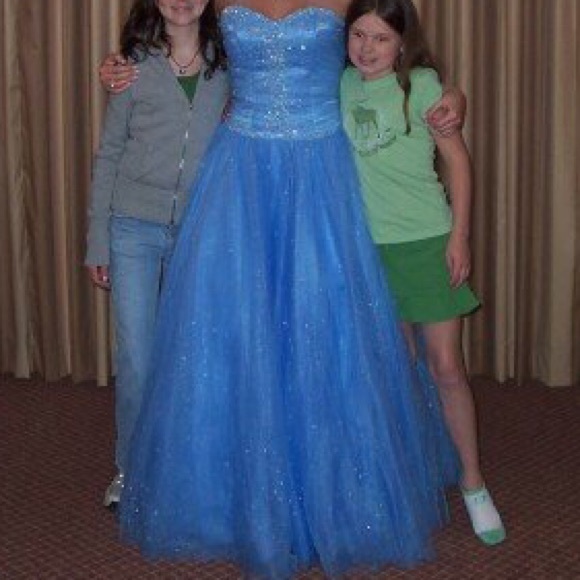 Light Blue Prom Dress