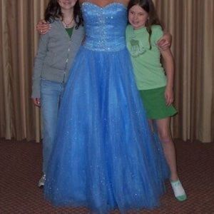 Light Blue Prom Dress