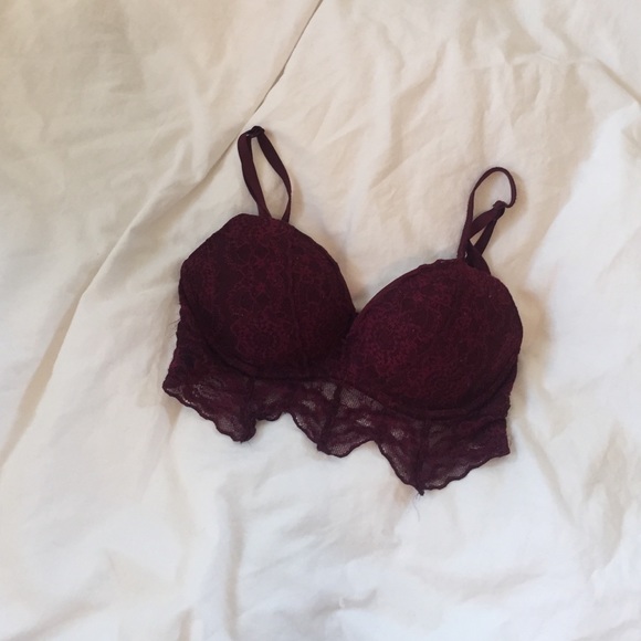 vs pink bralette push up