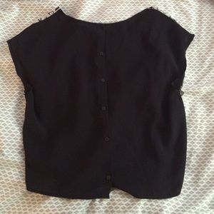 Butterfly button back top from H&M SMALL