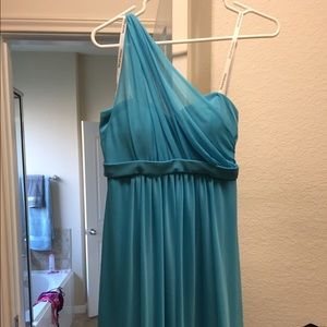 David's Bridal One Shoulder