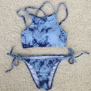 Tie-dye bikini