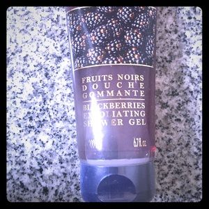 Blackberries exfoliating shower gel