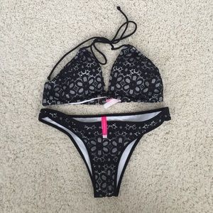 Victoria secret crochet bathing suit