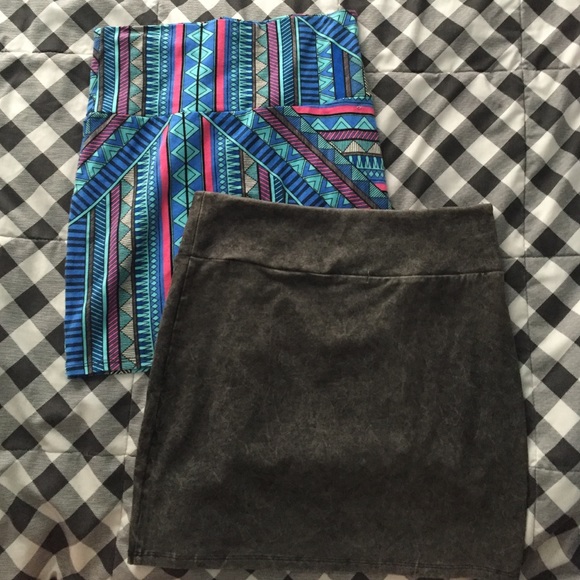 Two body con skirts