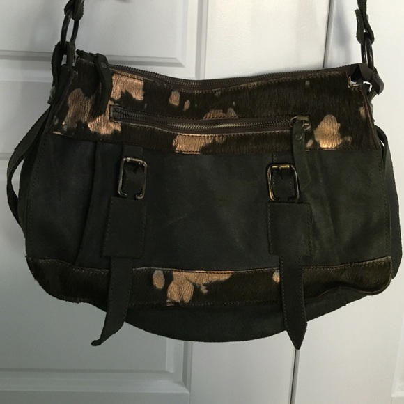 Genuine leather Italian handbag