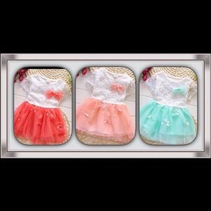 Turquoise boutique dress