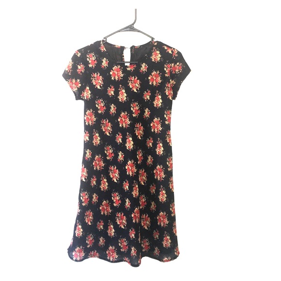 Floral chiffon dress