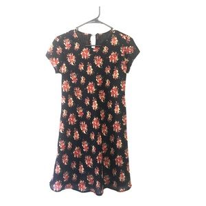 Floral chiffon dress