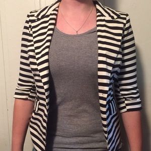 Striped Blazer