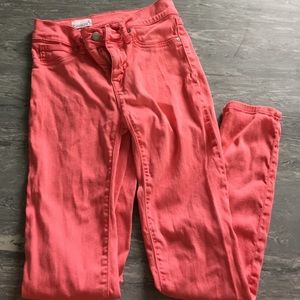 Gap coral colored jeans