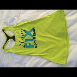 21 Day Fix Extreme Beachbody Workout Tank Small