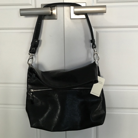 NEW Italian black handbag