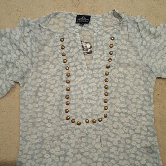 Sheer blouse