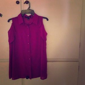 Forever 21 Button down chiffon blouse.