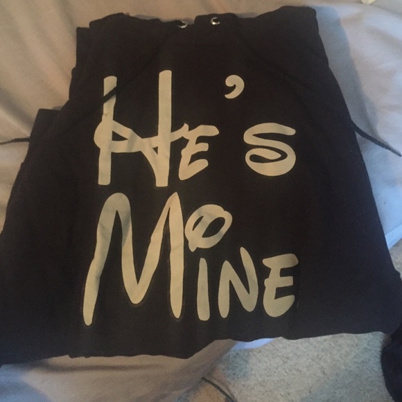 He's mine hoodie