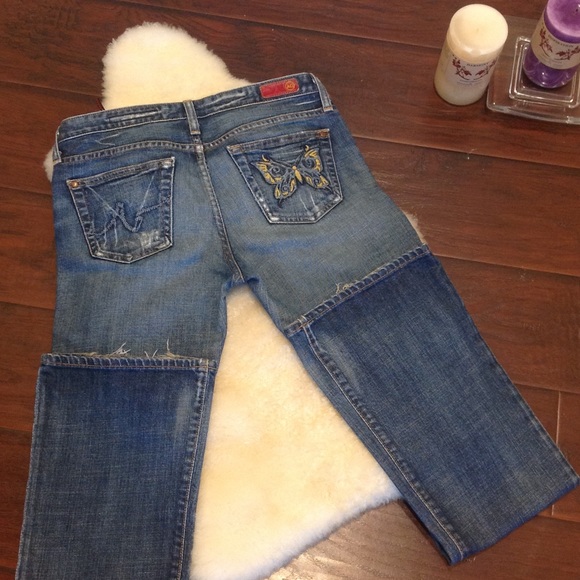 AG Adriano Goldschmied Denim - AG butterfly pocket jeans