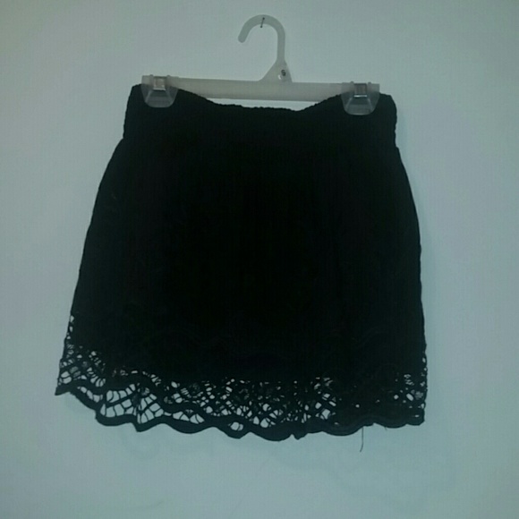 Rachael & Chloe black mini skirt XS