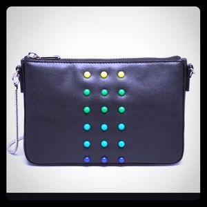Milly Digital Mini Leather Crossbody