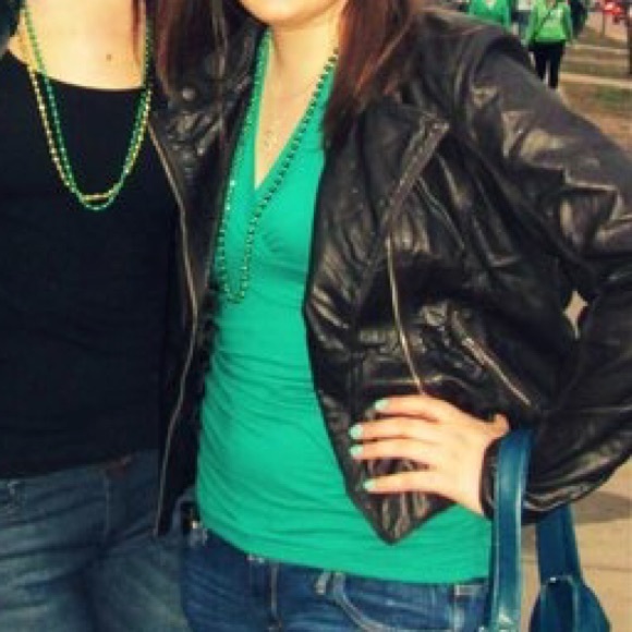 Feaux leather jacket