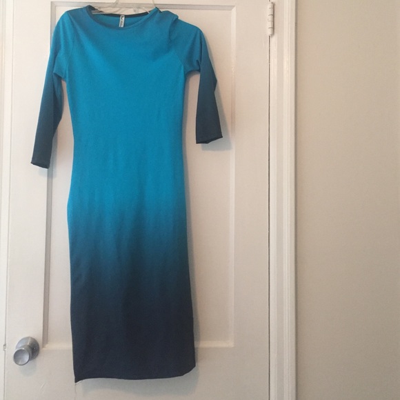 Size medium ombré blue dress