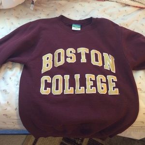 Boston College Crew Neck Sweater