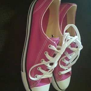 womens converse dainty plastic pink