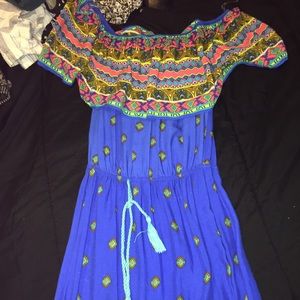 Maxi dress vibrant SZ L