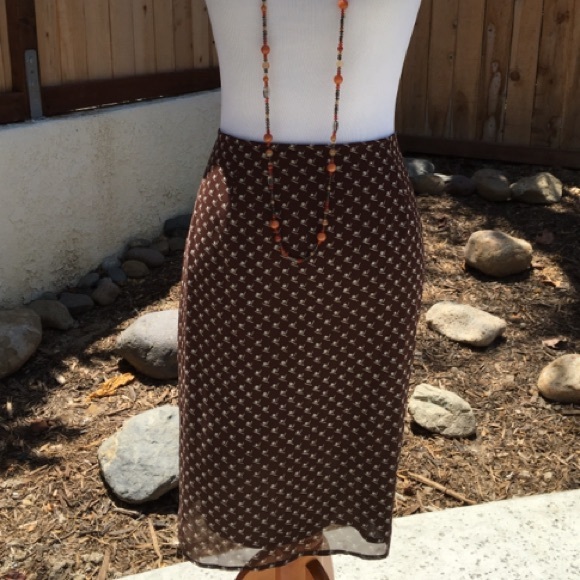 Express Dresses & Skirts - ❤️️Chocolate Brown Skirt