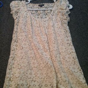 Lace short sleeve shirt from rue 21