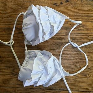 Abercrombie ruffle bikini