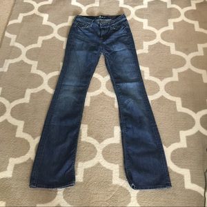 Seven7 for all mankind high waist bootcut jeans