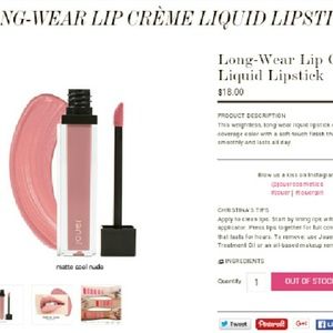Joure Long-Wear Cream Liquid Lipstick