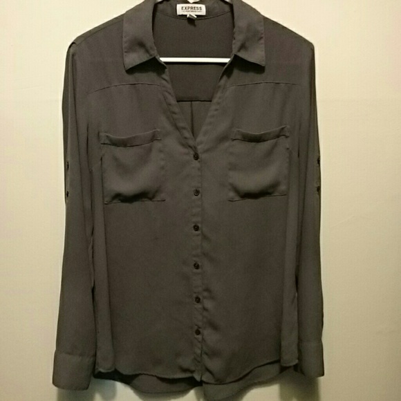 Easy grab-an-go button down