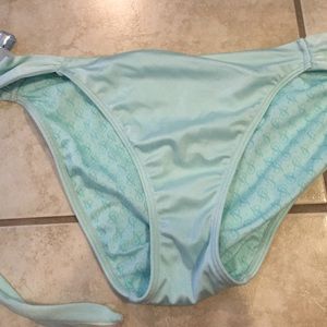 Sea foam green bikini bottoms