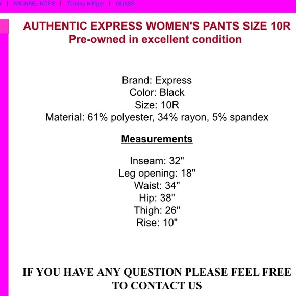 Preloved Express Editor Black Put Size 10r - image 4