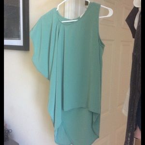 Lush one sleeve asymmetrical top classy Nordstrom
