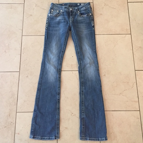 Miss Me Denim - Miss Me boot cut jeans size 27