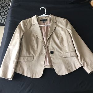 Tan blazer