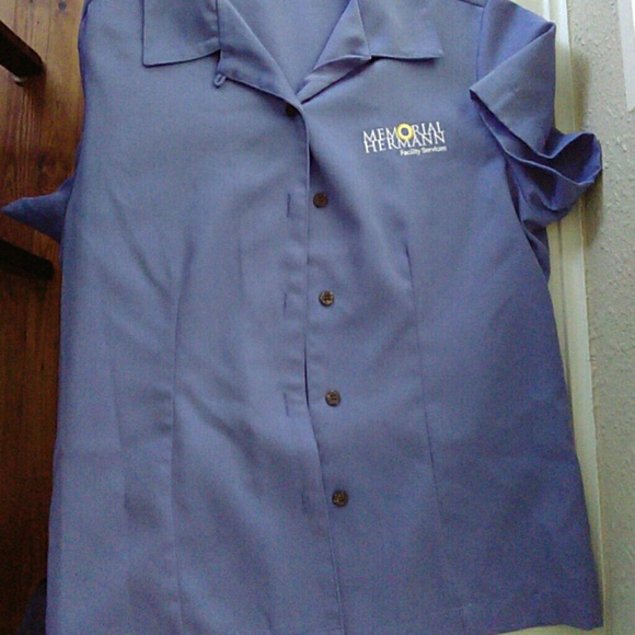 Sky blue button down - Picture 1 of 3