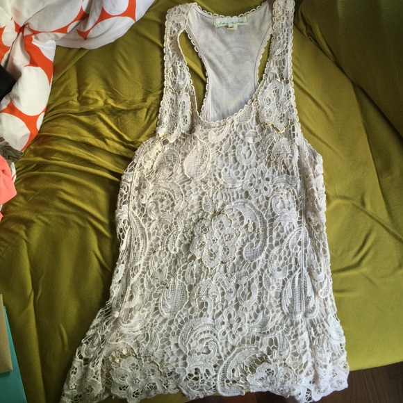 Urban Outfitters lace tank size M