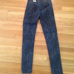Leopard print Gap legging Jean